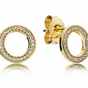 Pandora Jewelry - PANDORA Forever Stud Earrings Shine 267112CZ Pandora Jewelry - PANDORA Forever Stud Earrings Shine 267112CZ